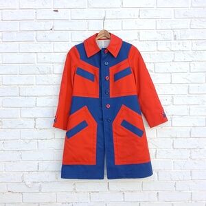 Vintage Misty Harbor Colorblock Coat Trench